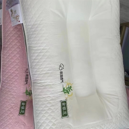 （总）格莱美 2023新款金银花吸湿透气定型护颈枕头枕芯
