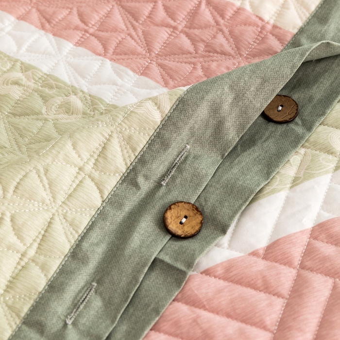 91家纺网 家纺一手货源 找家纺 优乐家纺 2023新款夹棉绗缝套件及单品系列-单枕套 莫卡