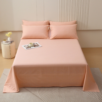 91家纺网 家纺一手货源 找家纺 （总）春皖家纺2023新款原棉磨毛回暖系列单床单 