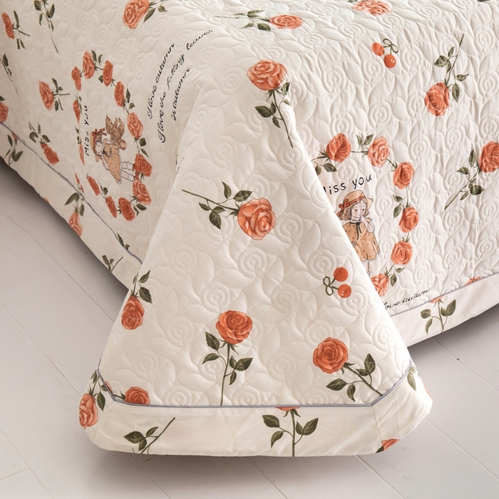 91家纺网 家纺一手货源 找家纺 （总）优乐家纺 2023新款夹棉绗缝套件及单品系列-单床盖