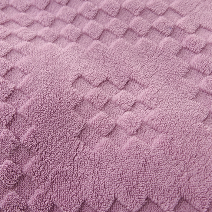 91家纺网 家纺一手货源 找家纺 澳梵家居 2023新款轻奢款宽边塔芙绒四件套 卡曼-紫