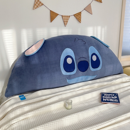 乐坊 2024新款丝绒半圆靠背 蓝仔仔