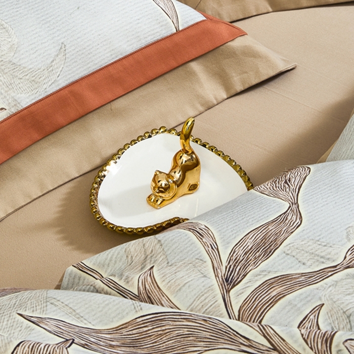 91家纺网 家纺一手货源 找家纺 2023新品天丝棉磨毛暖阳绒四件套 摇曳 绿