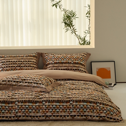 91家纺网 家纺一手货源 找家纺 （总）8小时家纺 2023新款磨毛数码印花四件套