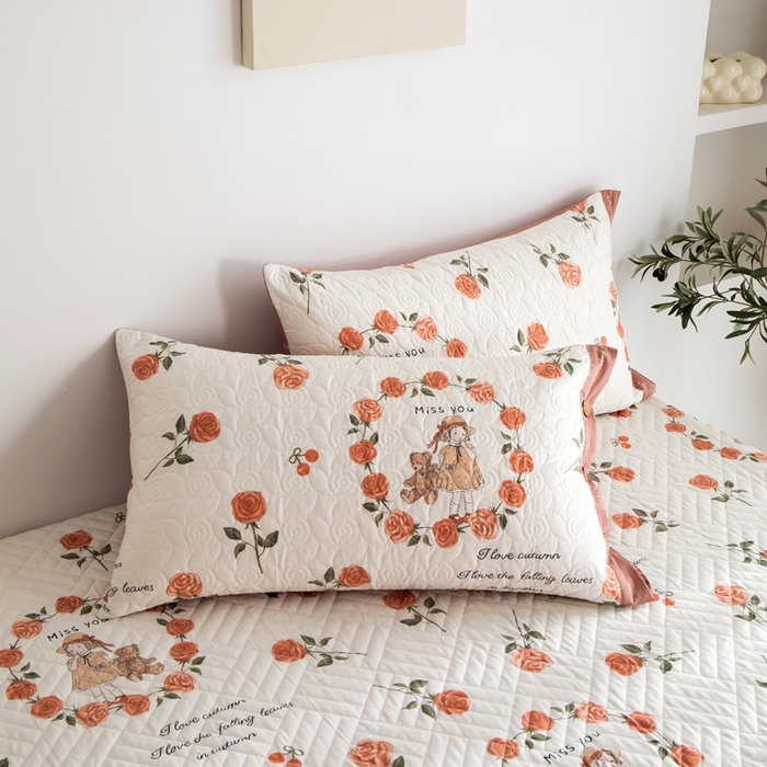 91家纺网 家纺一手货源 找家纺 （总）优乐家纺 2023新款夹棉绗缝套件及单品系列-单枕套