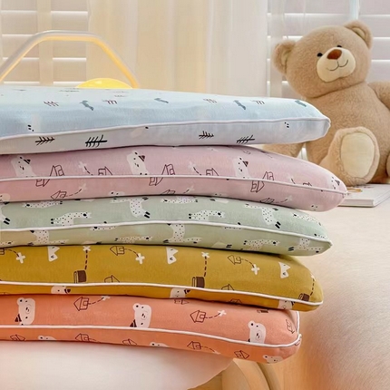 （总）格莱美 2023新款儿童乳胶面包枕头枕芯