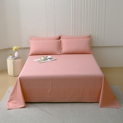 91家纺网 家纺一手货源 找家纺 （总）春皖家纺2023新款原棉磨毛回暖系列单床单 