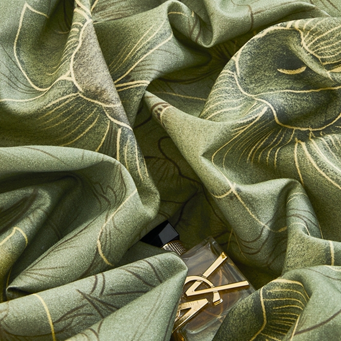 91家纺网 家纺一手货源 找家纺 2023新品天丝棉磨毛暖阳绒四件套 绽放 绿