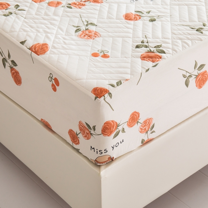 91家纺网 家纺一手货源 找家纺 （总）优乐家纺 2023新款夹棉绗缝套件及单品系列-单床笠