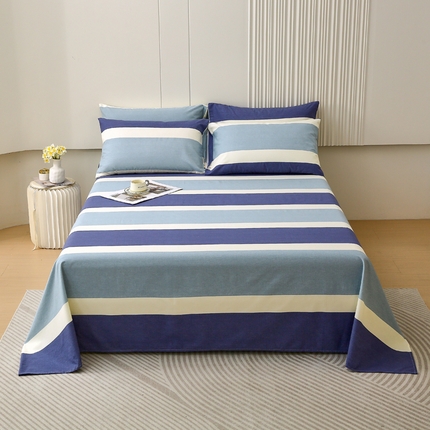 91家纺网 家纺一手货源 找家纺 （总）春皖家纺2023新款原棉磨毛回暖系列单床单 