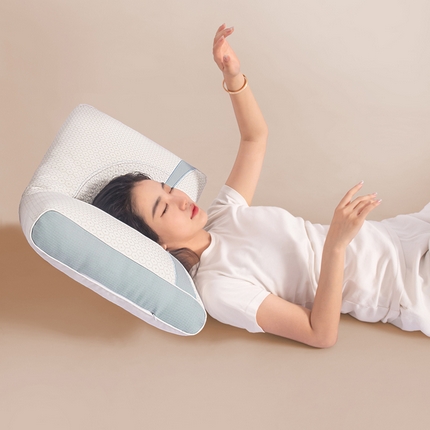 91家纺网 家纺一手货源 找家纺 （总）贵夫人 2023新款乳胶释压助眠枕