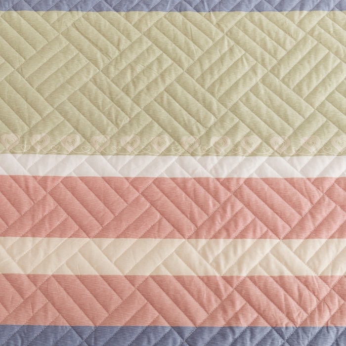 91家纺网 家纺一手货源 找家纺 优乐家纺 2023新款夹棉绗缝套件及单品系列-单床笠 莫卡