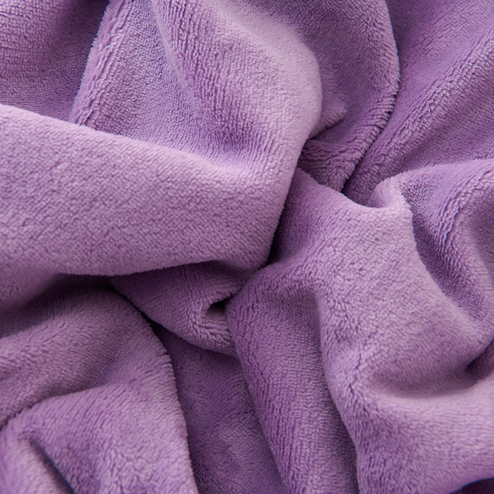 91家纺网 家纺一手货源 找家纺 澳梵家居 2023新款轻奢款宽边塔芙绒四件套 卡曼-紫