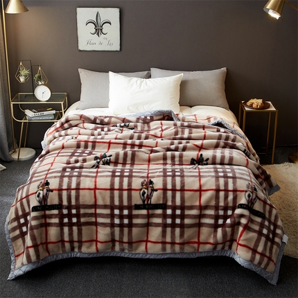 91家纺网 家纺一手货源 找家纺 （总）航途席业 2025新款拉舍尔毛毯盖毯