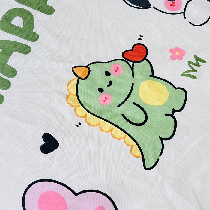 91家纺网 家纺一手货源 找家纺 小虾米 2023新款卡通系列全棉床笠（可定制）呆小萌