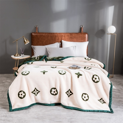 91家纺网 家纺一手货源 找家纺 （总）航途席业 2025新款拉舍尔毛毯盖毯