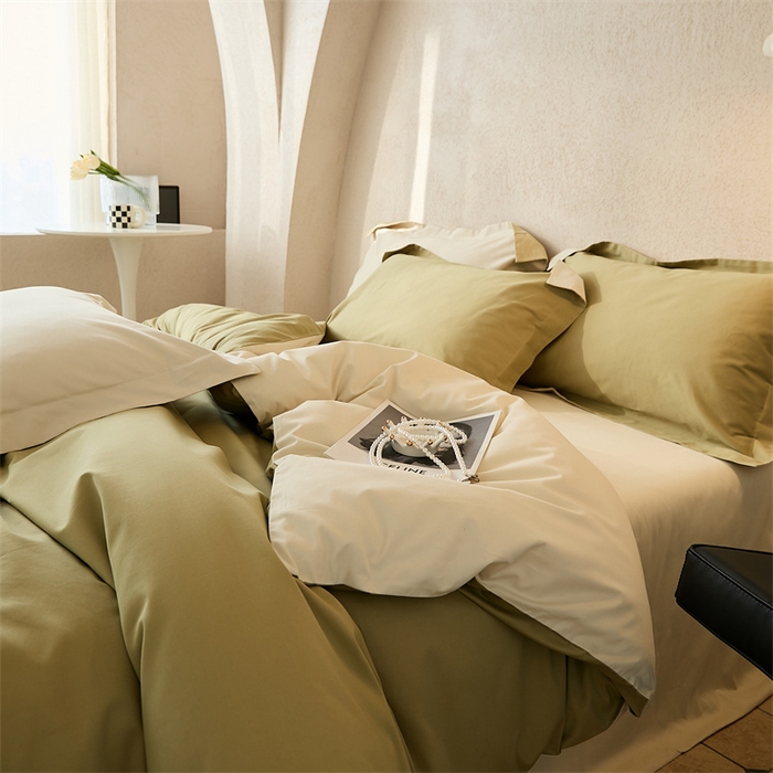 91家纺网 家纺一手货源 找家纺 涞澳家纺 2023新款50磨绒双拼 樱草玉