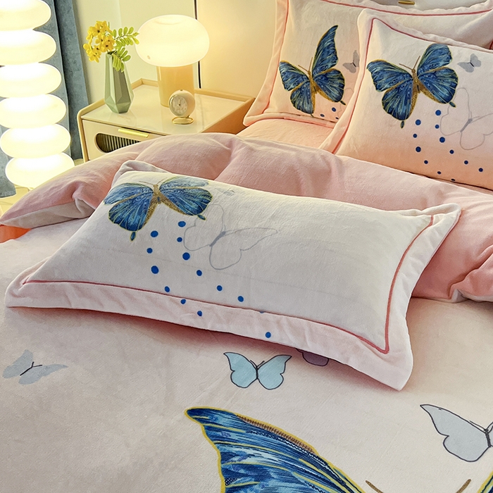 91家纺网 家纺一手货源 找家纺 （总）富之航家纺 2023新款230克金丝绒四件套