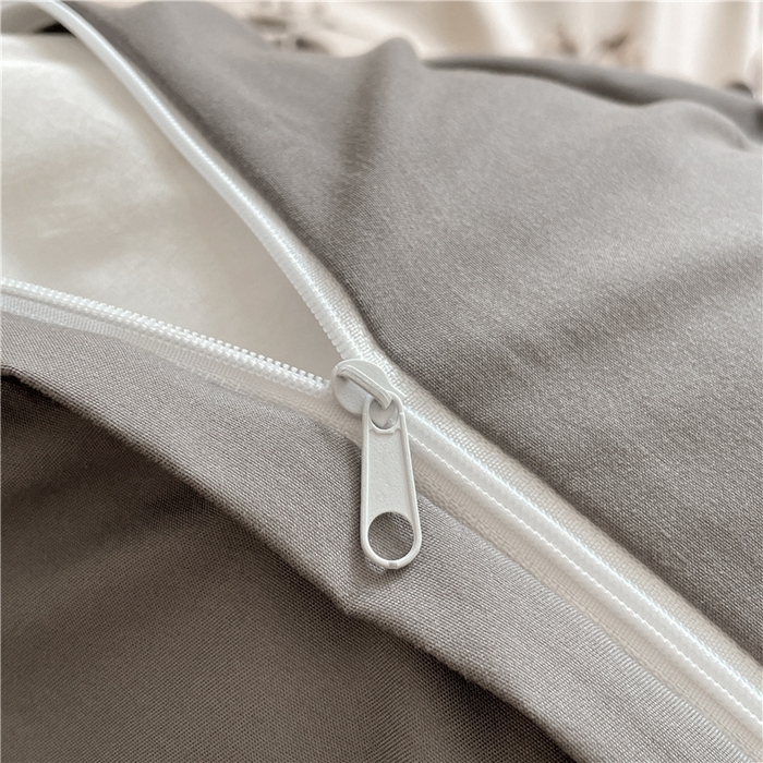 91家纺网 家纺一手货源 找家纺 古吉梦 2023新款A类有氧元气棉加厚磨毛四件套 木槿-米