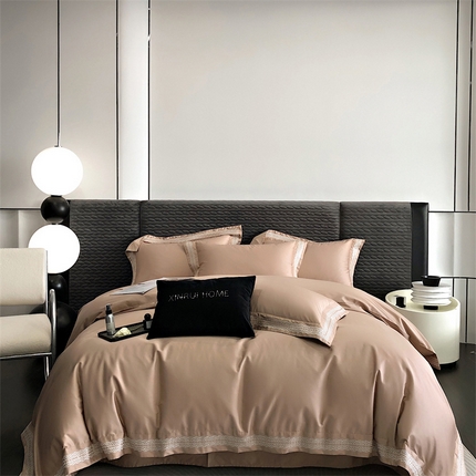 （总）馨蕊家居 2023新款100支CR工艺全棉四件套-棉莱卡