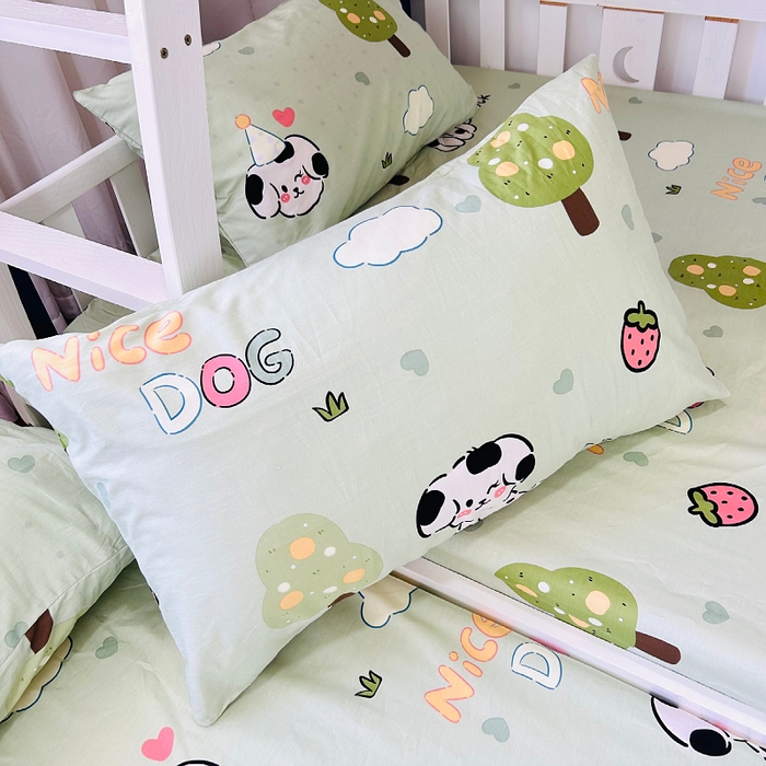 91家纺网 家纺一手货源 找家纺 小虾米 2023新款卡通系列全棉床笠（可定制）幸运宝贝