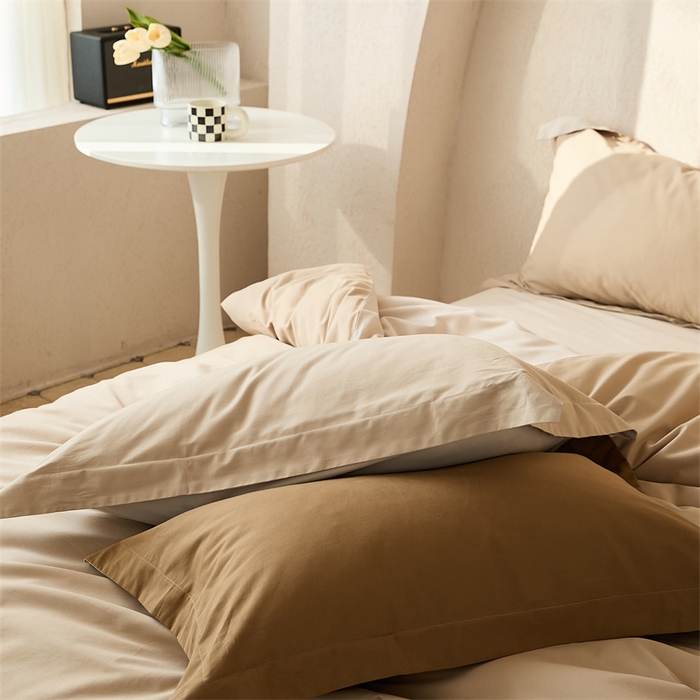 91家纺网 家纺一手货源 找家纺 涞澳家纺 2023新款50磨绒双拼 杏芽米