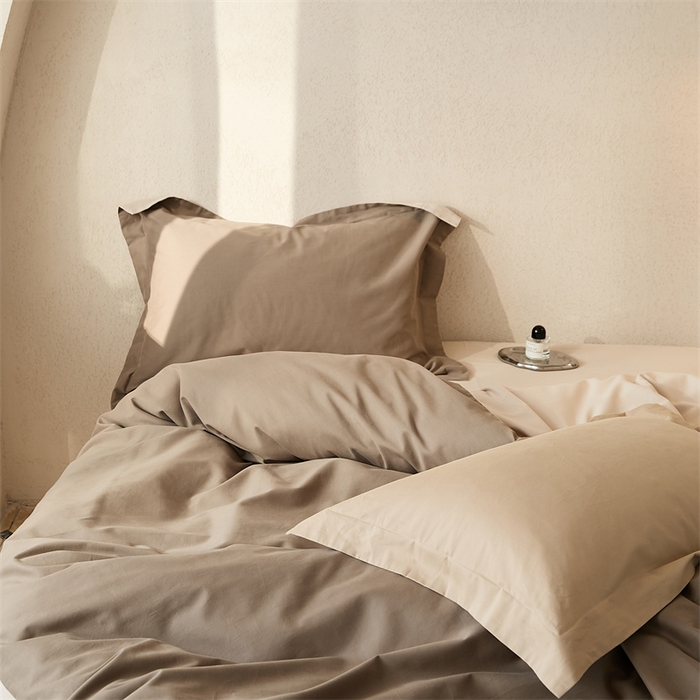 91家纺网 家纺一手货源 找家纺 涞澳家纺 2023新款50磨绒双拼 可可米