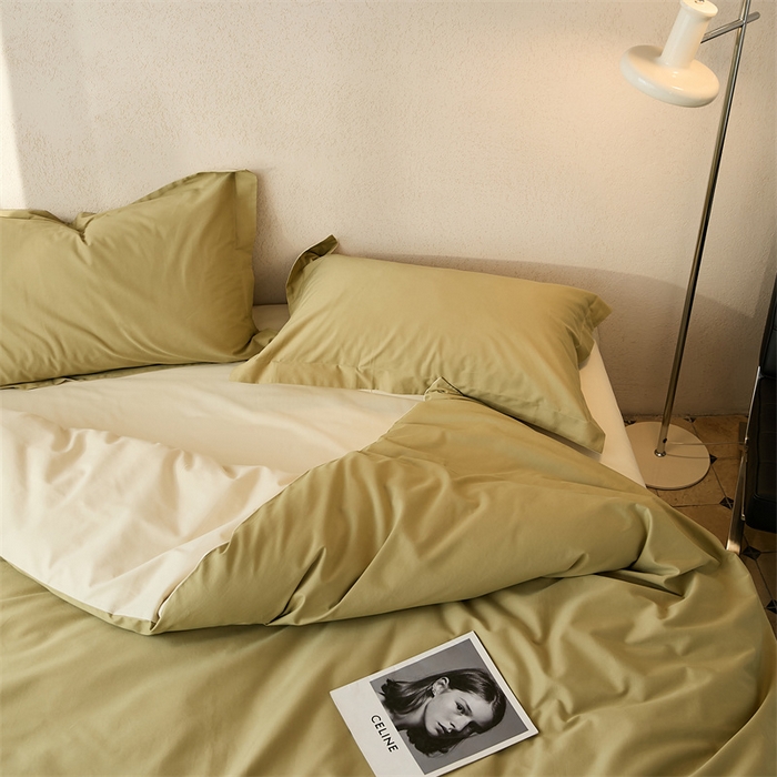 91家纺网 家纺一手货源 找家纺 涞澳家纺 2023新款50磨绒双拼 樱草玉