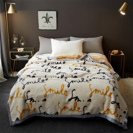 91家纺网 家纺一手货源 找家纺 （总）航途席业 2025新款拉舍尔毛毯盖毯