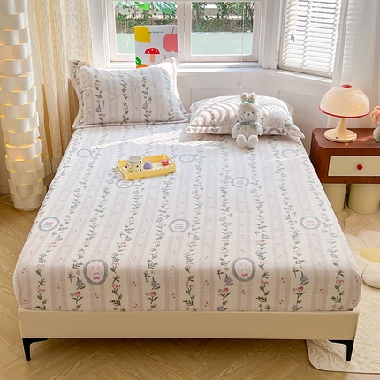 91家纺网 家纺一手货源 找家纺 （总）妖妖家纺 2023新款牛奶绒单床笠