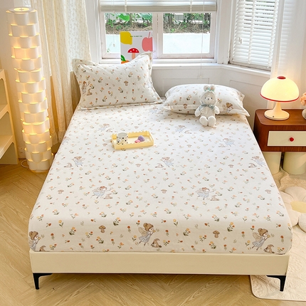 91家纺网 家纺一手货源 找家纺 （总）妖妖家纺 2023新款牛奶绒单床笠