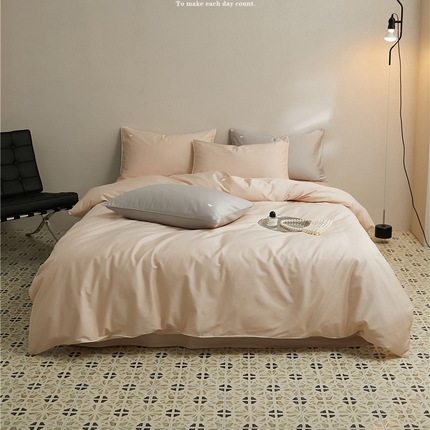 91家纺网 家纺一手货源 找家纺 （总）新款长绒棉四件套--云享系列（英文版）