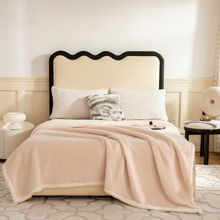 91家纺网 家纺一手货源 找家纺 （总）丝涟家居 2025新款舒适保暖玫瑰绒毛毯