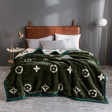 91家纺网 家纺一手货源 找家纺 （总）航途席业 2025新款拉舍尔毛毯盖毯