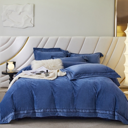 91家纺网 家纺一手货源 找家纺 （总）淼铭家纺 2025新款A类婴肤绒激光镂空-舒柔系列