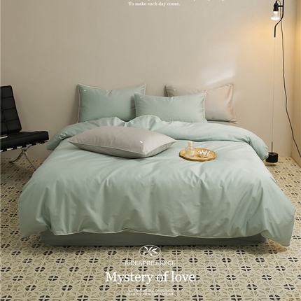 91家纺网 家纺一手货源 找家纺 （总）新款长绒棉四件套--云享系列（英文版）