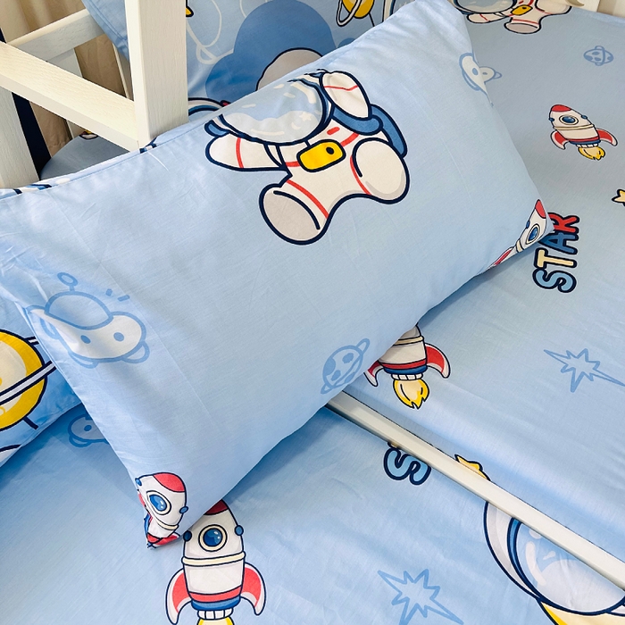 91家纺网 家纺一手货源 找家纺 小虾米 2023新款卡通系列全棉床笠（可定制）探索星球