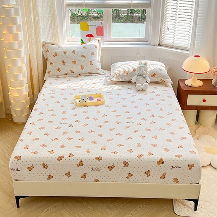 91家纺网 家纺一手货源 找家纺 （总）妖妖家纺 2023新款牛奶绒单床笠