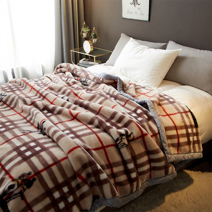 91家纺网 家纺一手货源 找家纺 航途席业 2025新款拉舍尔毛毯盖毯 以梦为马