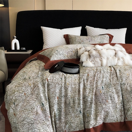 涞澳 2023新款全棉磨绒印花四件套 漫歌