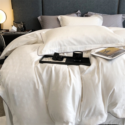 91家纺网 家纺一手货源 找家纺 （总）涞澳 2023新款100支全棉提花四件套