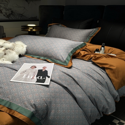 91家纺网 家纺一手货源 找家纺 （总）涞澳  2023新款100支全棉数码印花四件套