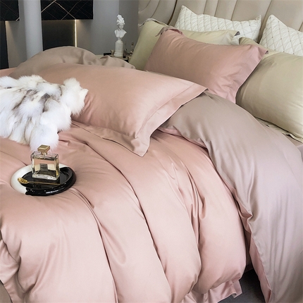 涞澳 2023新款天丝棉磨毛四件套-简 简-桃夭