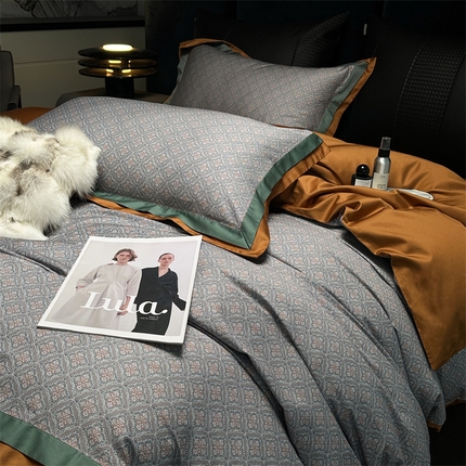 涞澳  2023新款100支全棉数码印花四件套 巴洛克