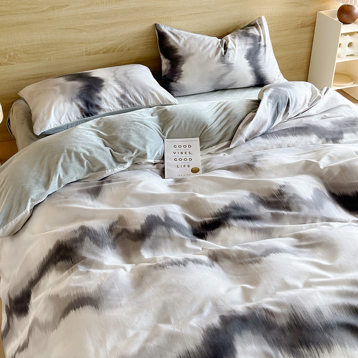 91家纺网 家纺一手货源 找家纺 怡家居 2023新款秋冬亲肤舒适棉加绒四件套 品味