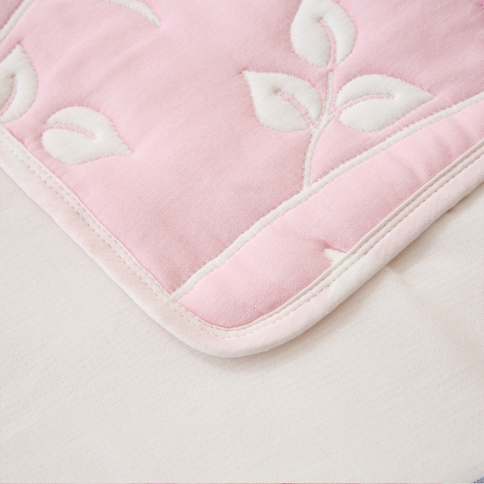 91家纺网 家纺一手货源 找家纺 朴尔家纺-毛巾被 2023年全棉十层纱布加厚儿童盖被毛巾被 溜冰鼠粉