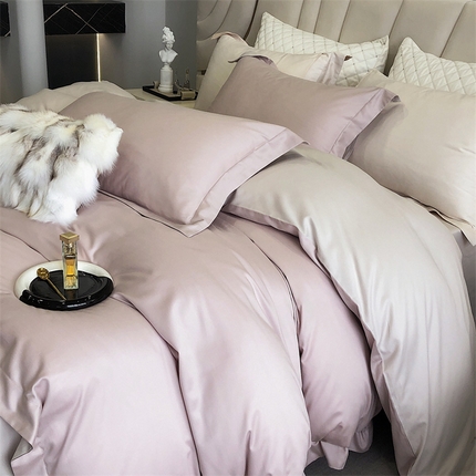 91家纺网 家纺一手货源 找家纺 （总）涞澳 2023新款天丝棉磨毛四件套-简