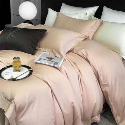 涞澳 2023新款140支全棉纯色-南希 南希-丁香咖