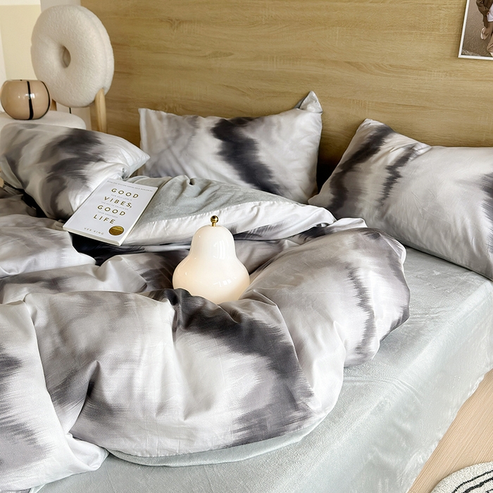 91家纺网 家纺一手货源 找家纺 怡家居 2023新款秋冬亲肤舒适棉加绒四件套 品味