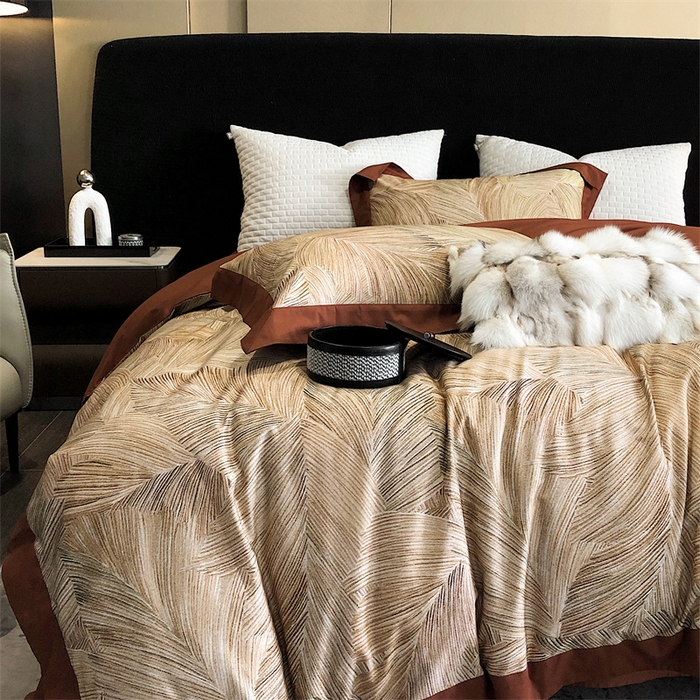 91家纺网 家纺一手货源 找家纺 涞澳 2023新款全棉磨绒印花四件套 瑞莎